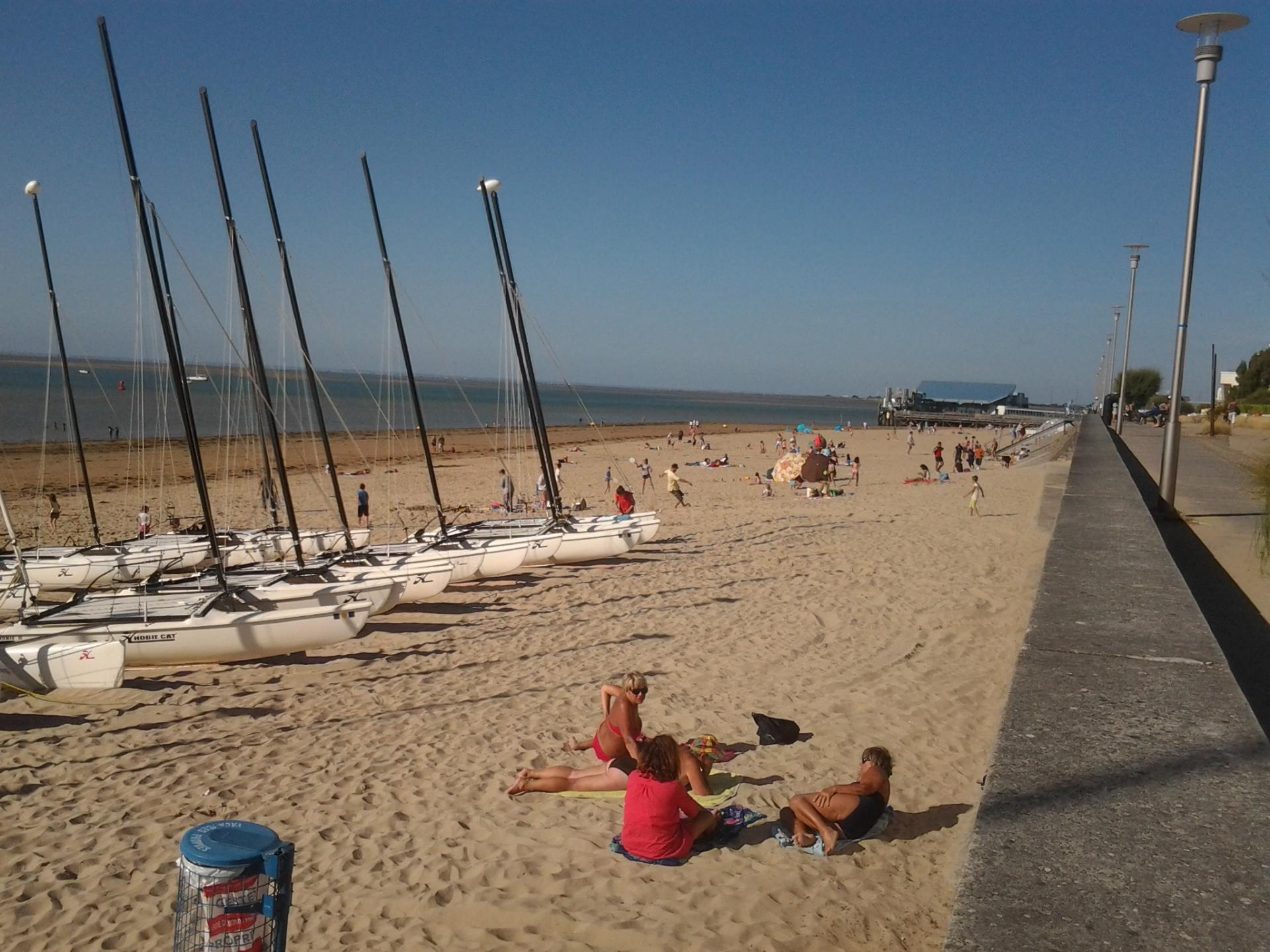 Plage à Fromentine