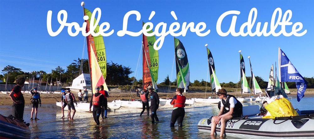 Cours de voile pour adultes sur la Grande Plage de Fromentine